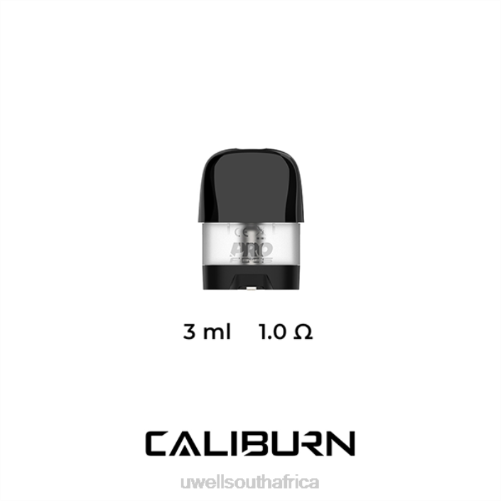 UWELL South Africa - UWELL CALIBURN X REPLACEMENT PODS | 2-PACK 1.0ohm X842T47