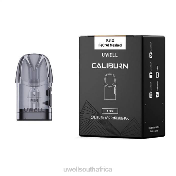 UWELL flavors - UWELL CALIBURN A3 REPLACEMENT PODS | 4-PACK 0.8ohm 2 X842T19