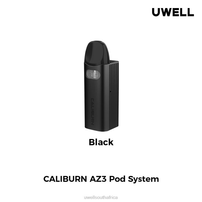 UWELL vape disposable - UWELL CALIBURN AZ3 KIT (POD SYSTEM) Black X842T144