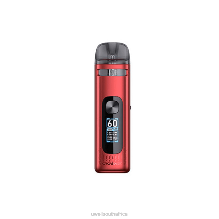 UWELL vape disposable - UWELL CROWN X KIT POD SYSTEM Red X842T234